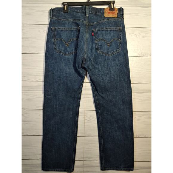 Mens Levi 501 Button Fly Jeans size 34x30 - Picture 5 of 5
